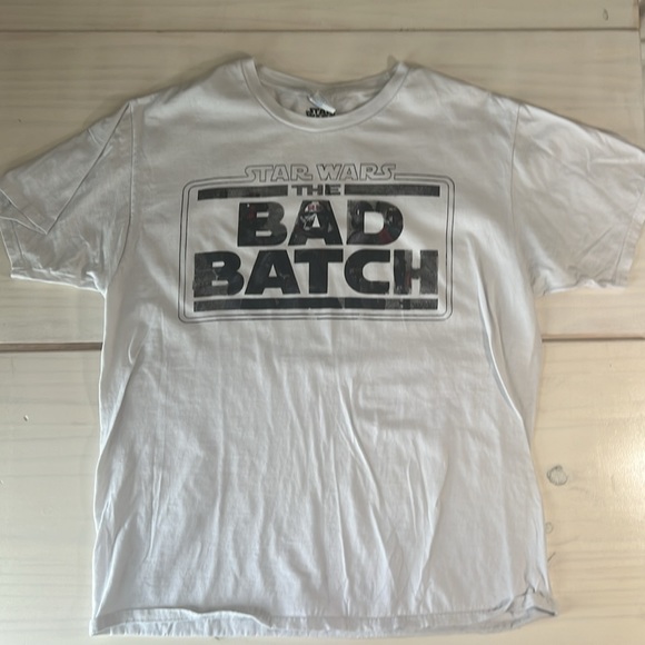 Star Wars Bad Batch Tee Shirt White Size L - Picture 2 of 7